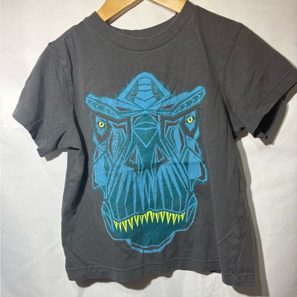 Six 4Y Boys Dinosaur Short Sleeve Shirt, Boys Tees, Dino T-shirt, Girls Shirts - Picture 6 of 7